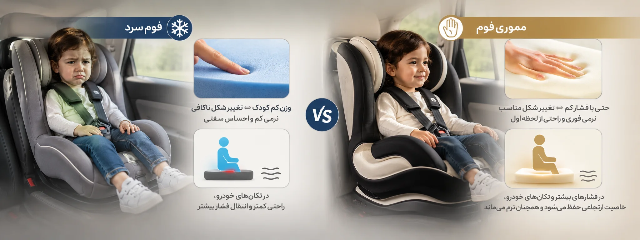بهترین صندلی ماشین کودک