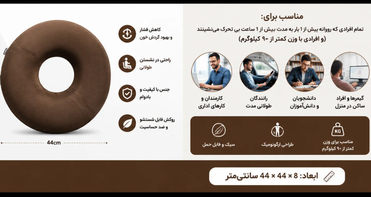 زیرنشیمنی طبی نیل پایا مدل O رینگ